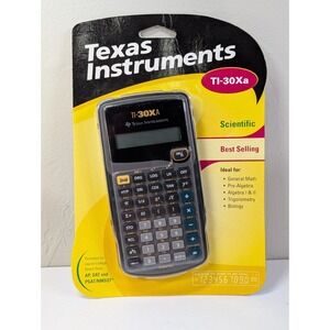 Texas Instruments TI-30XA Scientific Calculator - 1 Line Display - 033317029990